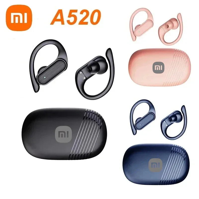 Bluetooth Xiaomi-A520を搭載したTWSワイヤレスヘッドセット,マイクを搭載したデバイス,hifiステレオ,防水,タッチコントロール,スポーツ,5.3