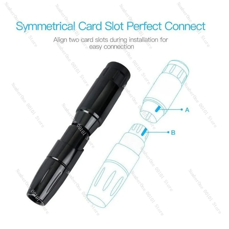 PMU Tattoo Pen All in One Machine Eyebrow Eyeliner Lip Blush Digital Power Supply Rechargeable Rotary Professional Kit Permanent