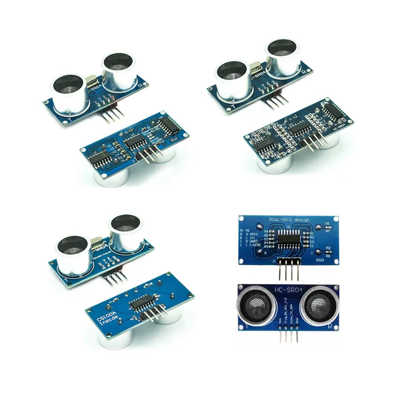 

2~200Pcs HC-SR04 SR04 Ultrasonic Ranging Module Distance Sensor Single Chip Dual Chip Wide Voltage For Arduino/51/STM32