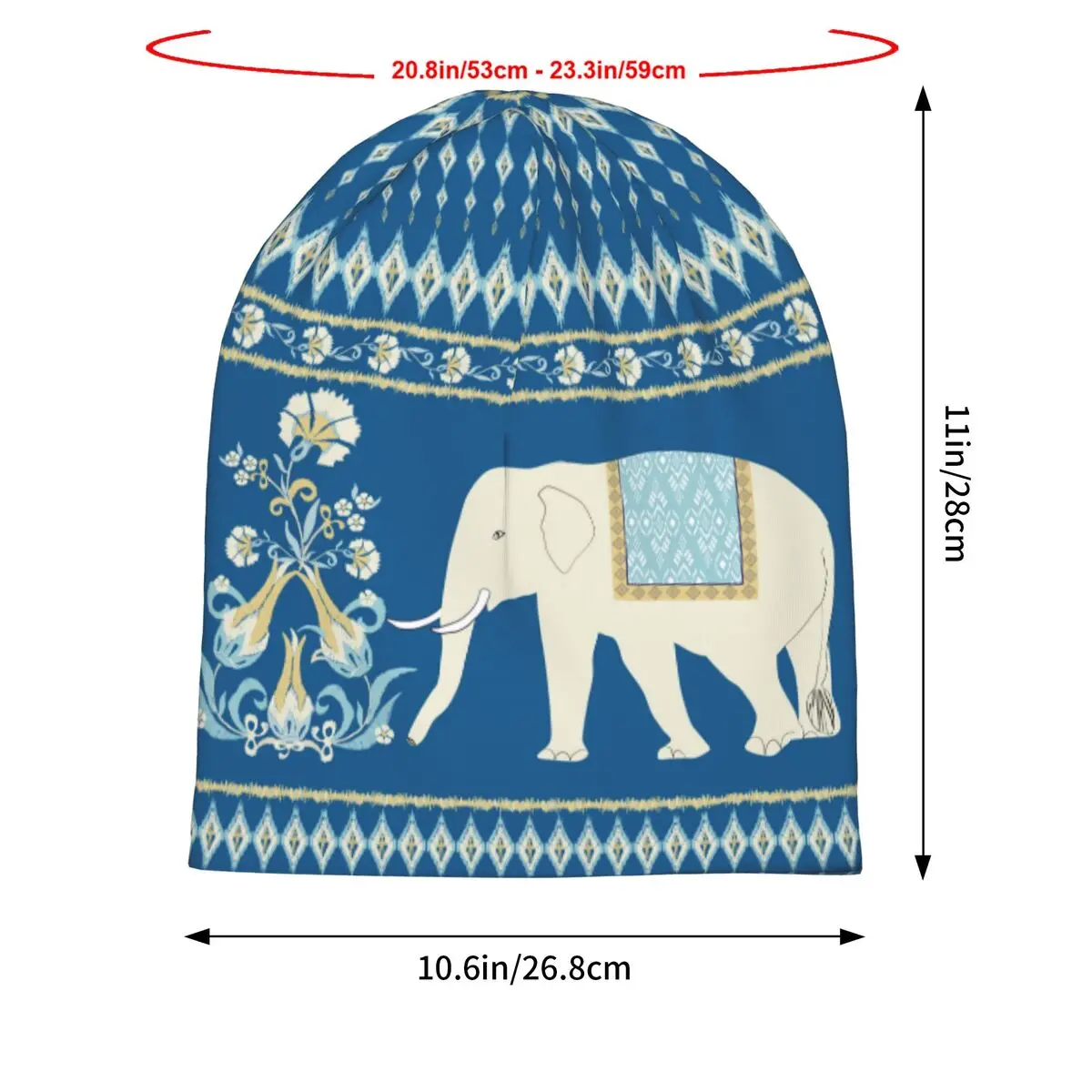 Thai Elephant Beanies Caps Hat Fashion Bonnet Hats Men