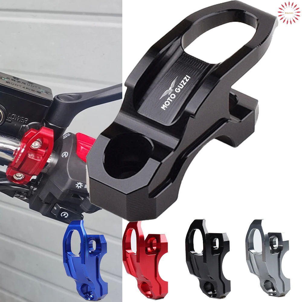 For MOTO GUZZI V85TT V 85 TT CNC Aluminum Brake Master Cylinder Holder Clamp Bracket Bag Hook Helmet Hanger Accessories