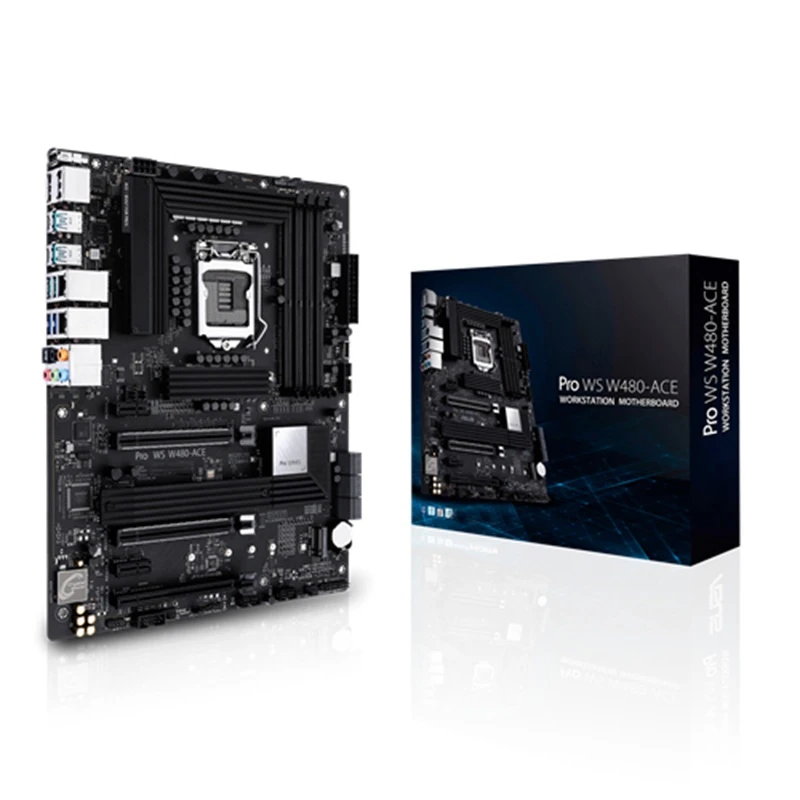 Pro WS W480-ACE ,ATX Workstation Motherboard LGA 1200,10th/11th Generation Core i9/i7/i5/i3,Xeon W Processors