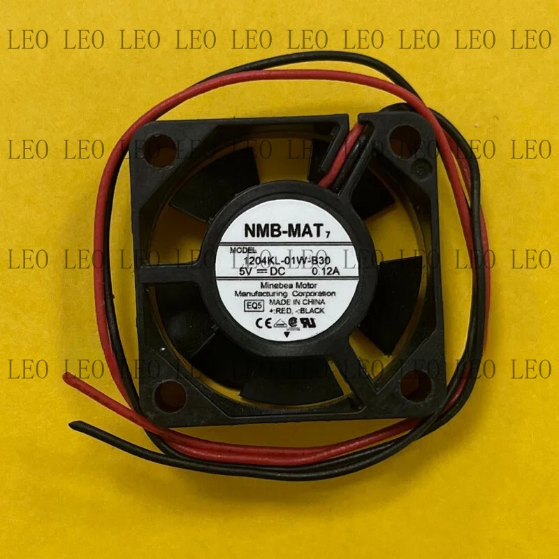 MY For NMB 1204KL-01W-B30 3010 DC5V 0.12A 3CM 2-Wire Dual Ball Bearing Cooling Fan