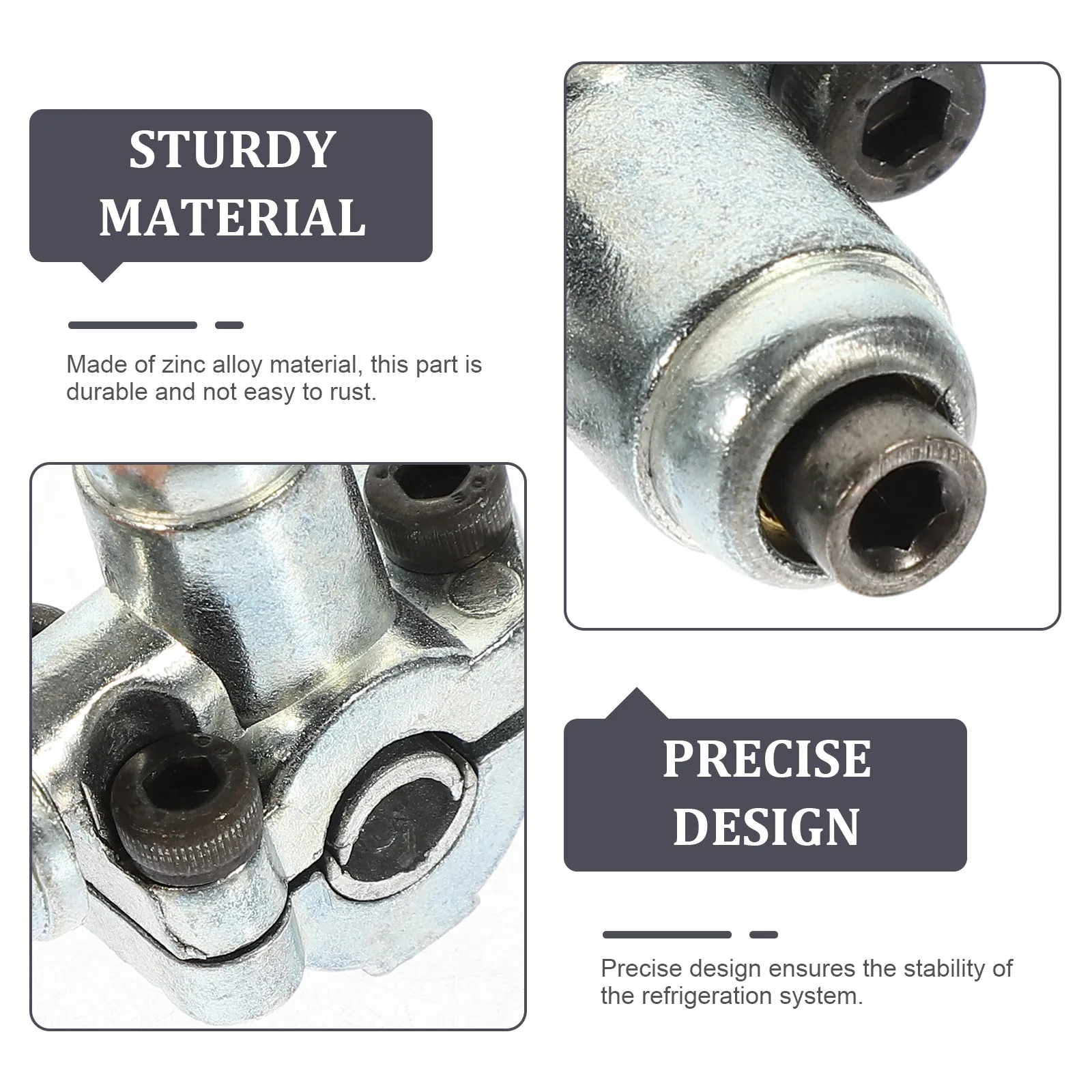 

1 Set Zinc Alloy Bullet Piercing Line Tap Kit Adjustable Replacement Control Needle For Refrigerator Freezer Equipment Metal