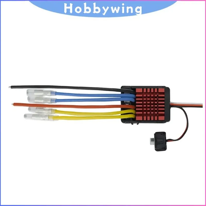 

Hobbywing QuicRun WP 880 80A двойной матовый 2-4S LiPo водонепроницаемый регулятор скорости ESC для радиоуправляемого автомобиля 1/8