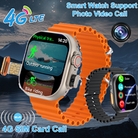 2025 4G SIM Card T83 Pro Smart Watch Support Cellular Network Sports Mode Watch APP Download Bluetooth Connection NFC Smartwatch