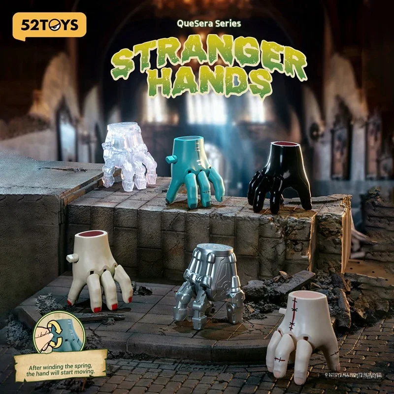 Stranger Hands Super Active Que Shi Leqi, caja ciega de mano extraña, colección de primavera, muñeca, juguete creativo, adorno de escritorio, regalo