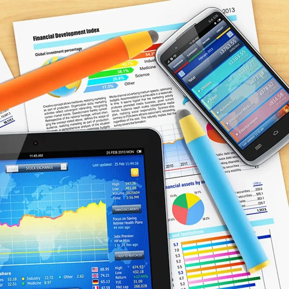 

New Universal Kids Stylus Pen Rubber Tip Silicone Touch Screen Pen Replaceable Multifunctional Tablet Capacitive Touch Pencil