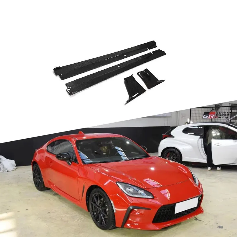 

For Toyota GR86 2022, 2023 carbon fiber BRZ side skirt extensions