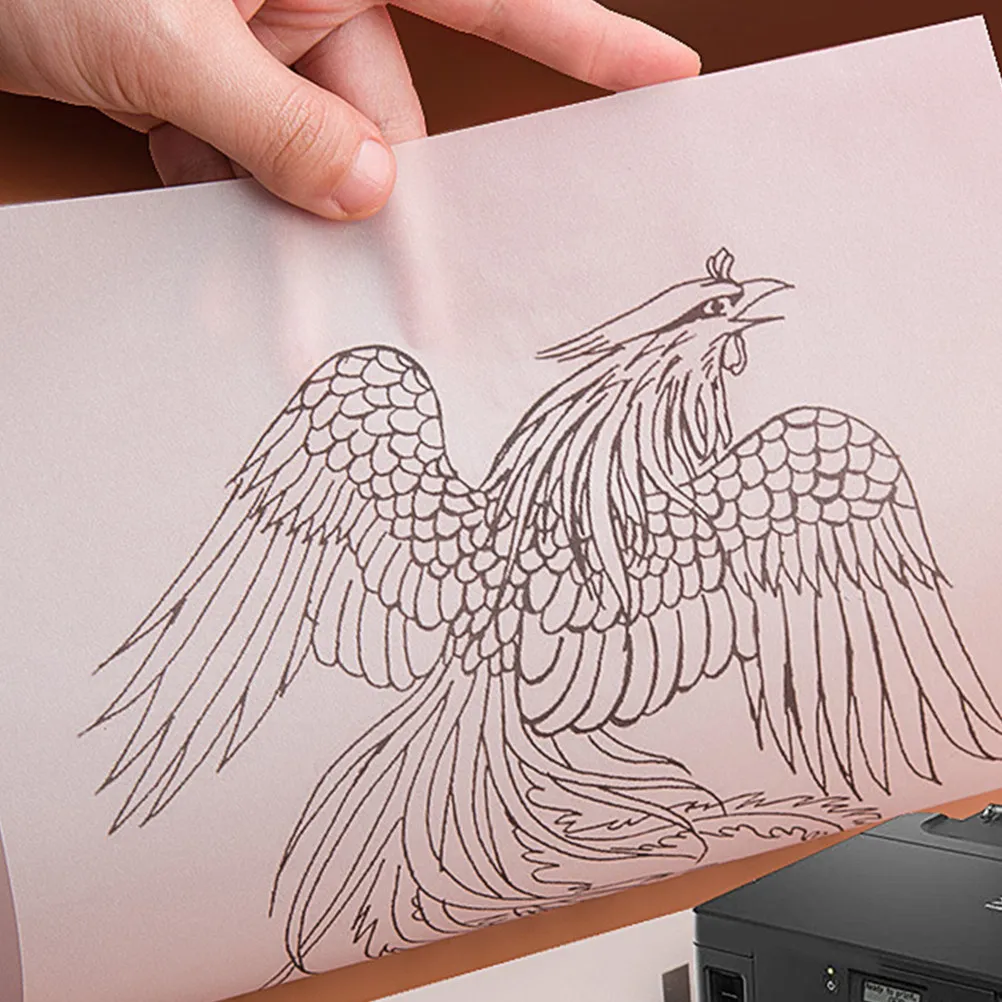 100Sheets A4 Sulfuric Tracing Paper Translucent Paper for Drawing Copy Transfer Art Design Animation Architecture
