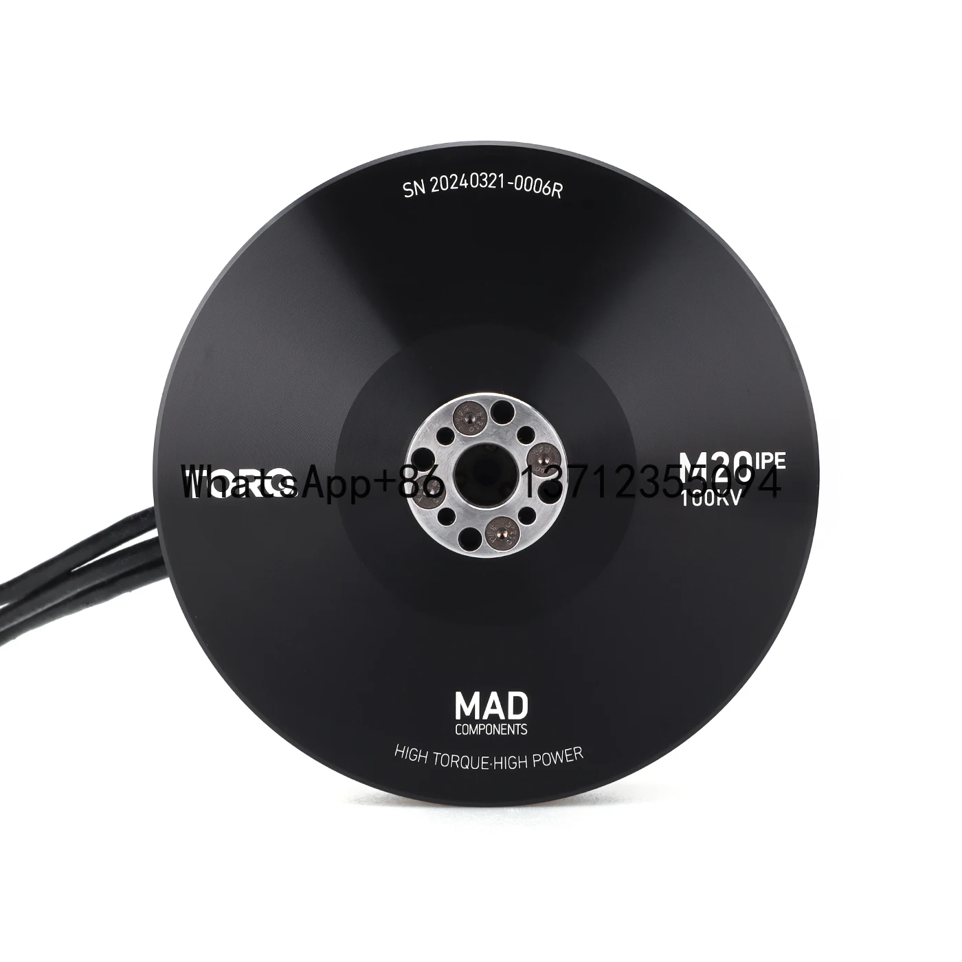 

M20 IPE 80KV 100KV Heavy Lift Brushless Motor Manned Delivery Motor for Multirotor UAV Aircraft