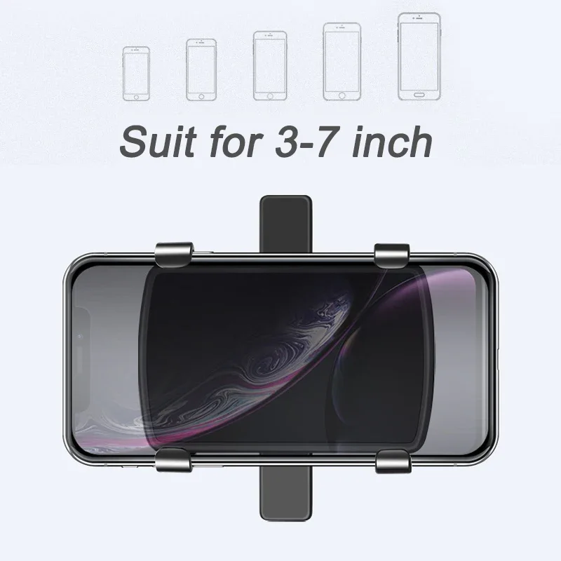 1x 360 Degree Car Phone Holder Mobile phone Stands Dashboard Rearview Mirror Sun Visor In Car GPS Navigation Bracket