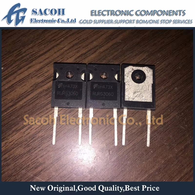 

New Original 10Pcs/Lot RURG3060 R3060G2 TO-247 30A 600V Fast Recovery Diode In Stock