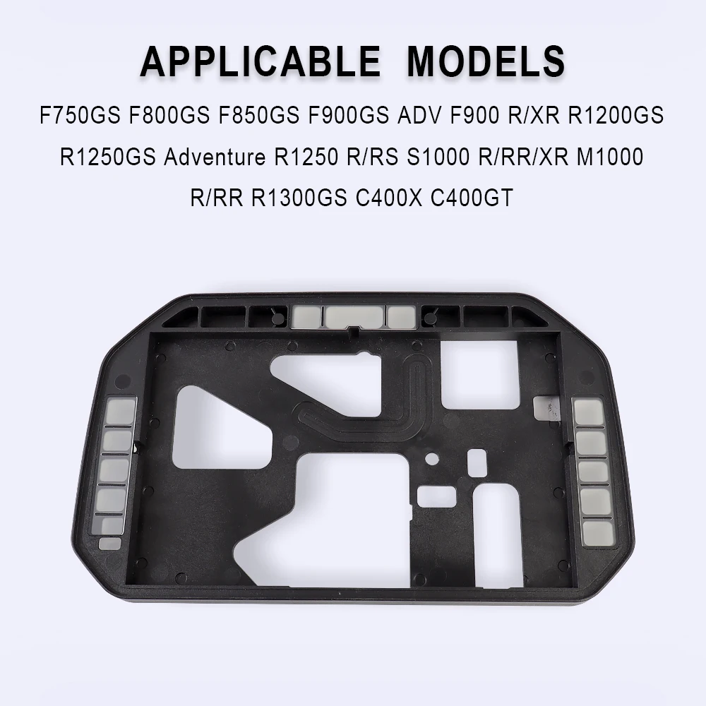 إطار لوحة أدوات الدراجة النارية لسيارات BMW F750GS F850GS F900GS S1000R XR M1000 RR R1300GS TFT ملحقات دعامة تثبيت العرض #4