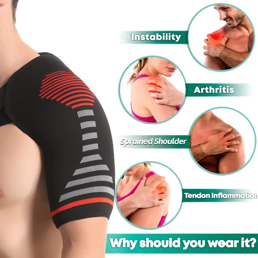 

Recovery Shoulder Brace for Men Women,Shoulder Stability Support Brace,Adjustable Fit Sleeve Wrap,Relief for Shoulder 2027