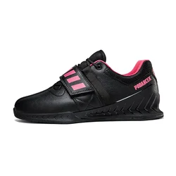 Men Weightlifting Shoes High-Quality Professional Original Women Power Squat Deadlift Non Slip Shoes Training Indoor Sneakers