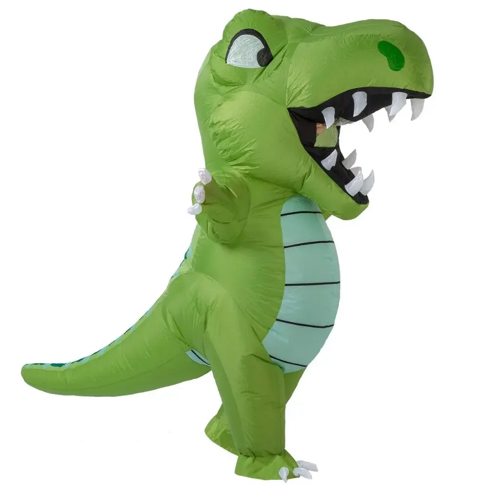 هالوين الاطفال تي ريكس ديناصور نفخ زي بوريم عيد الميلاد هالوين التميمة أنيمي حفلة تأثيري حلي يتوهم #4