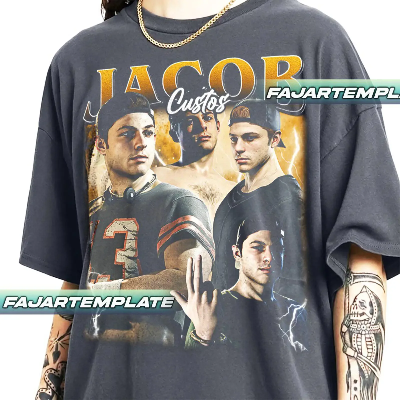 Jacob Custos The Quarry Vintage T Shirt For Woman and Man FD vintage Washed Comfortable Slightly Soft designer clothes