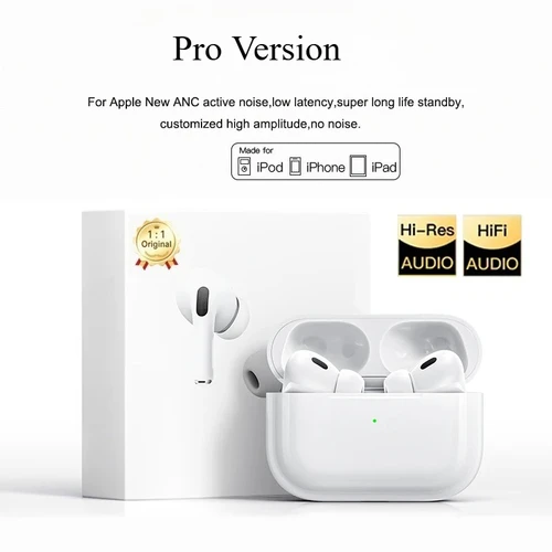 Imagen 1 del producto Auriculares intrauditivos inalámbricos Bluetooth originales, auriculares deportivos con cancelación de ruido para auriculares Apple iPhone
