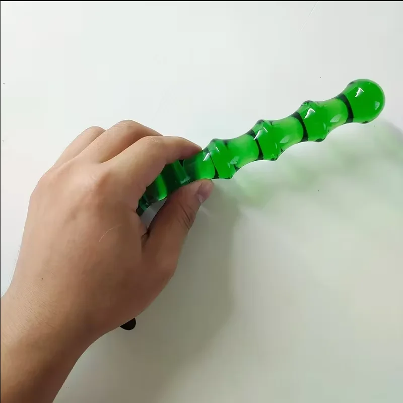 16cm Massage Stick Smooth Thornless Jade Massager Suitable For Shoulders Neck Hips Meridian Acupoint Sticks Muscle Relaxation