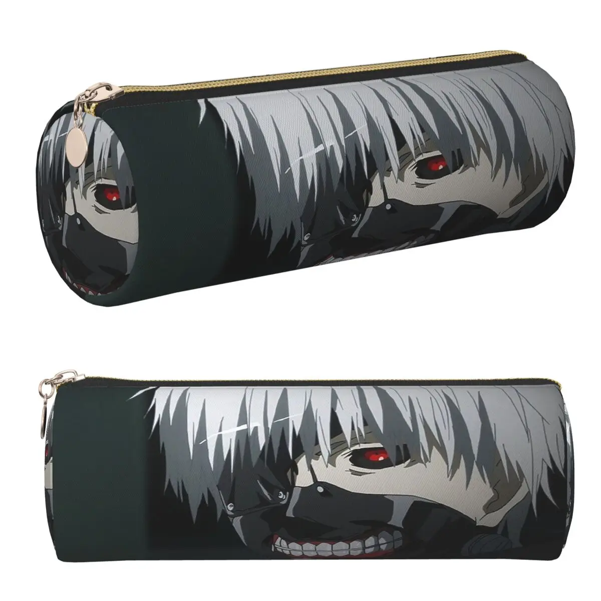 Anime Tokyo Ghoul Federmäppchen, Federtasche, Schreibwaren, großes Fassungsvermögen, Stiftbox, Bleistiftbeutel für Kinder, Schule