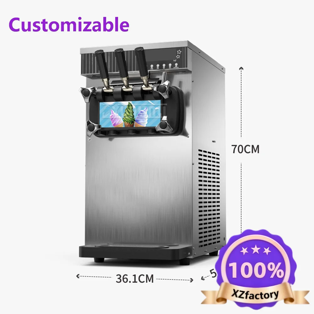 Máquina de Helados Comercial Vertical de