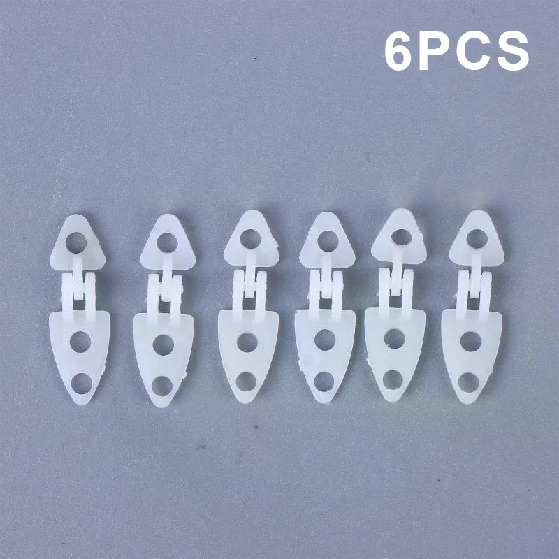 

6 Pcs Micro Hatch Hinges For RC Aircraft Model Accessories Replacement Parts Connecting Aircraft Wings