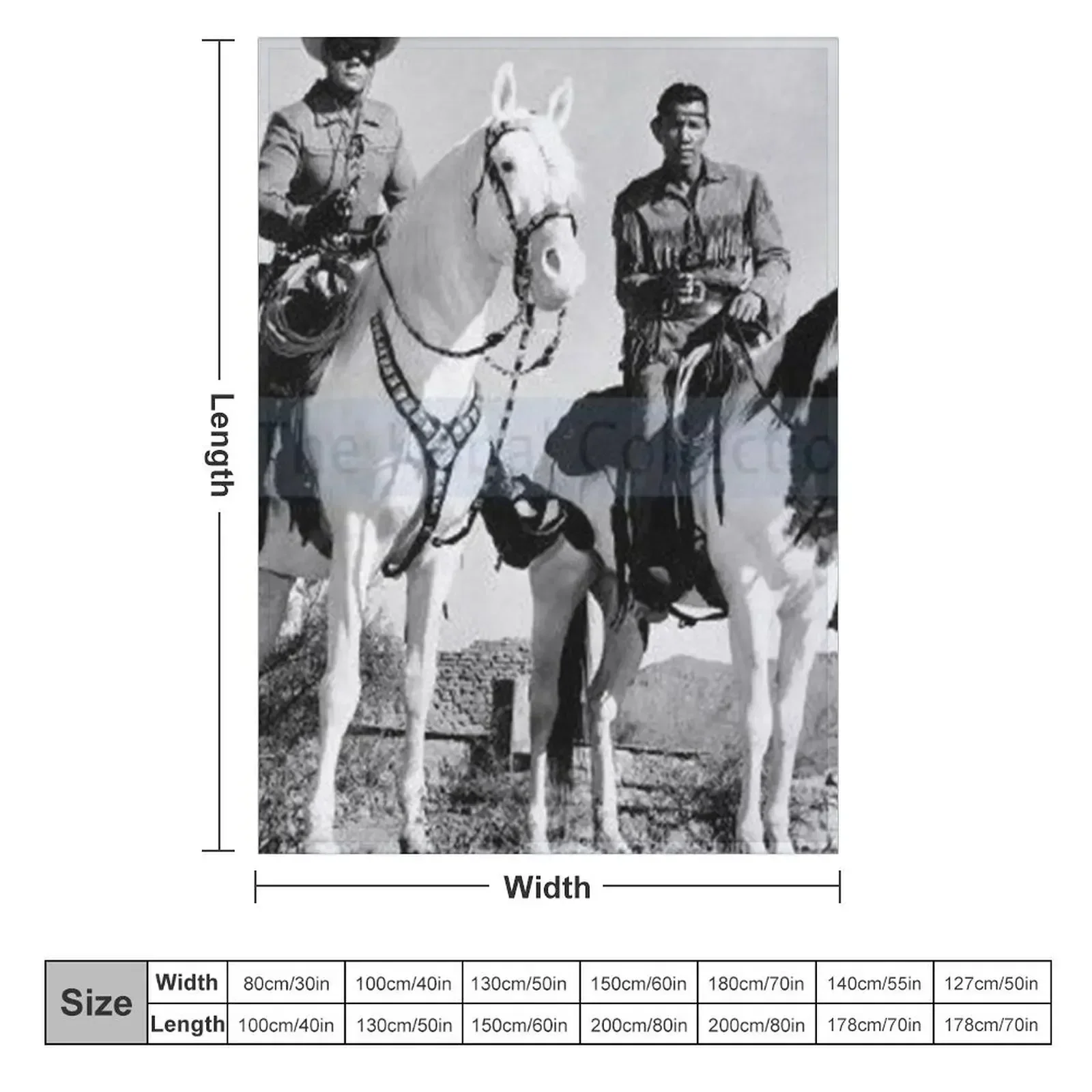 The Lone Ranger And Tonto Throw Blanket Designers Beautifuls Vintage Camping Softest Moving Blankets