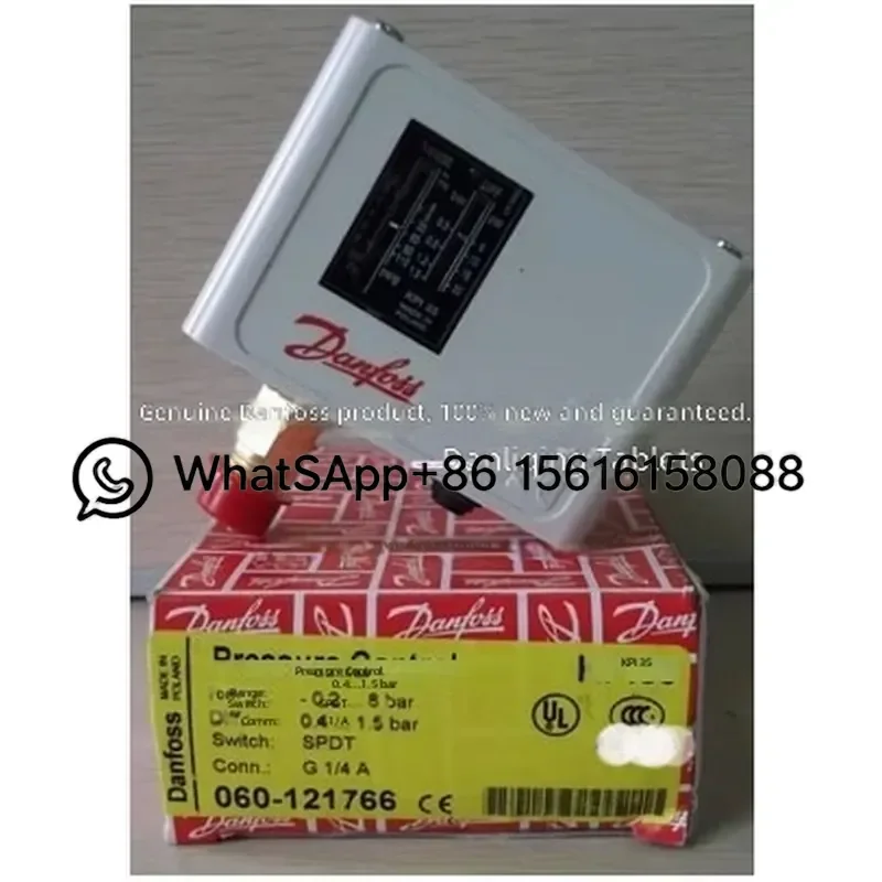 Danfoss KPI35 Light Industrial Pressure Switch 060-121766 060-121966 HVAC Refrigeration Compressor Control Relay Sensor Auto