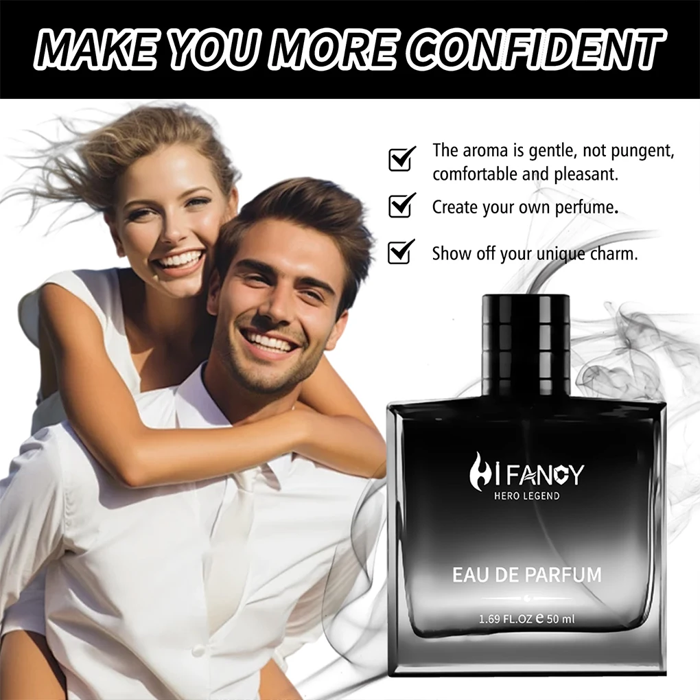 Brand Man Perfumes Lasting Cologne Fragrance Luxury Perfume Spray Floral Scent Ocean Gentleman Masculine Eau De Toilette 50ml