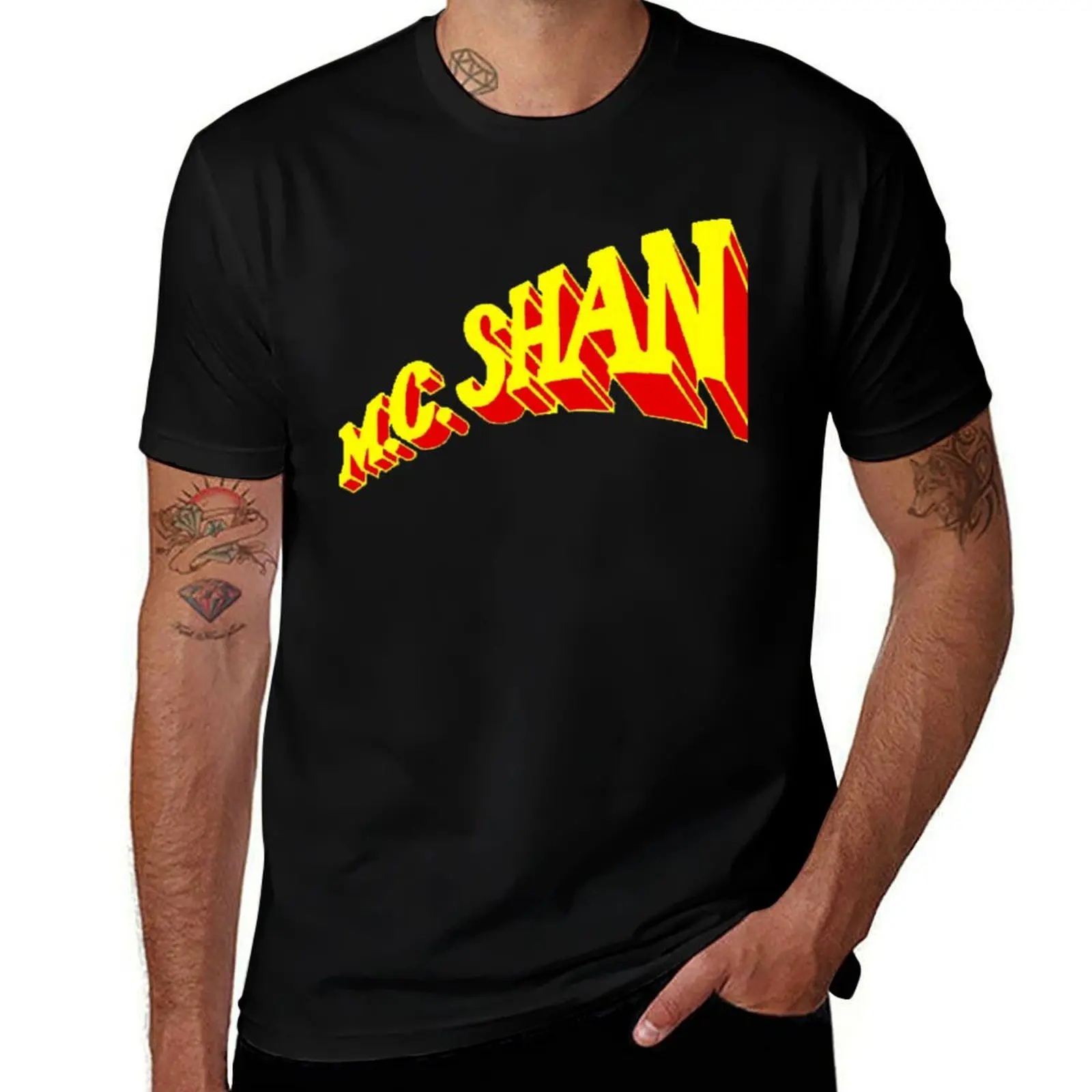 

MC SHAN T-Shirt man graphic t shirt cotton t shirt pack T-Shirt