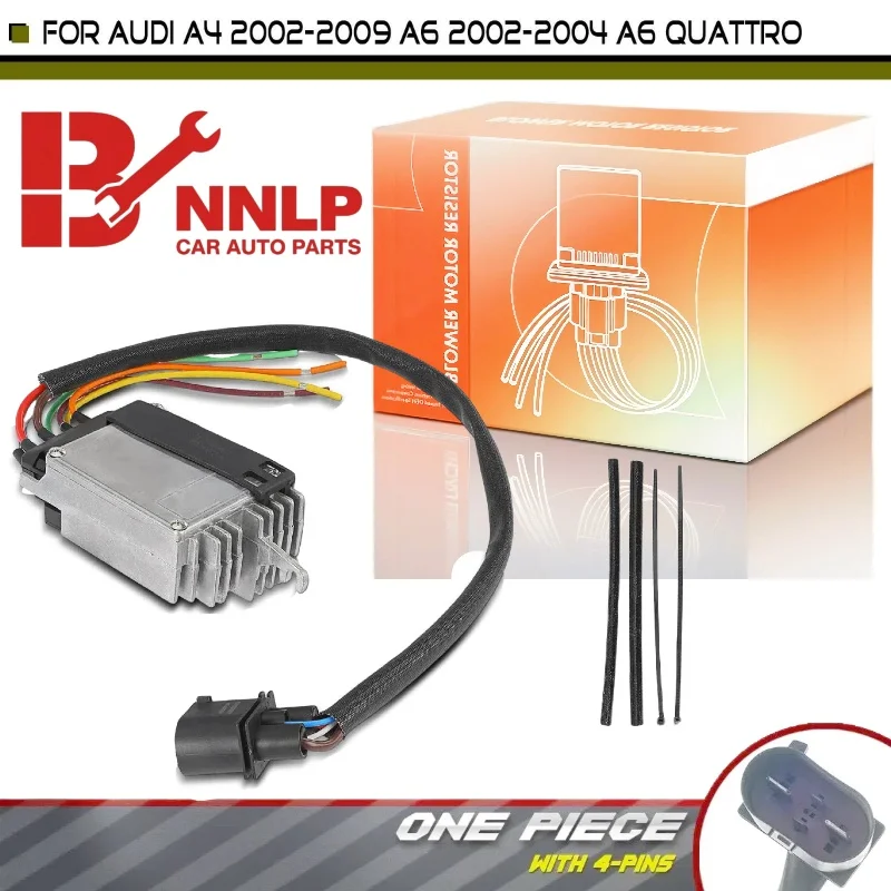 

Engine Radiator Control Fan Module for Audi A4 Quattro 02-09 1.8 2.0 3.2 8E0959501AG, 902-436, FCM116