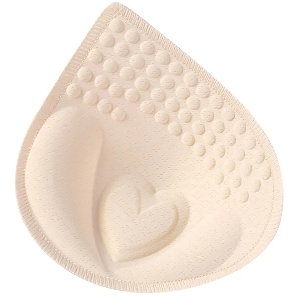 1Pair 3D Removeable Thicken Bikini Intimates Accessories Sponge Bra Pads Bra Insert Pad Breast Bras Push Up Cups