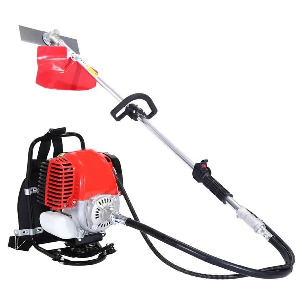 

Four-stroke Backpack Mini Multi-functional Agricultural Soil Loosening and Weeding Machine for Home Use.