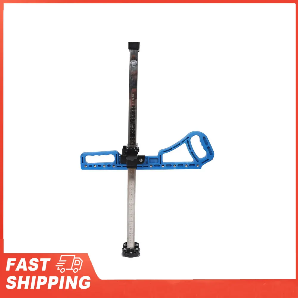 

Adjustable Portable Gypsum Board Cutting Tool Drywall Cutter Foldable 2 to 60cm Blade Tools