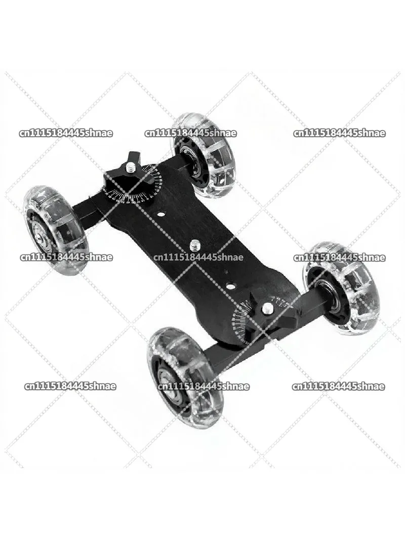 Suitable for directional roller shooting car, mini video car stabilizer, digital SLR camera, camera table slider,