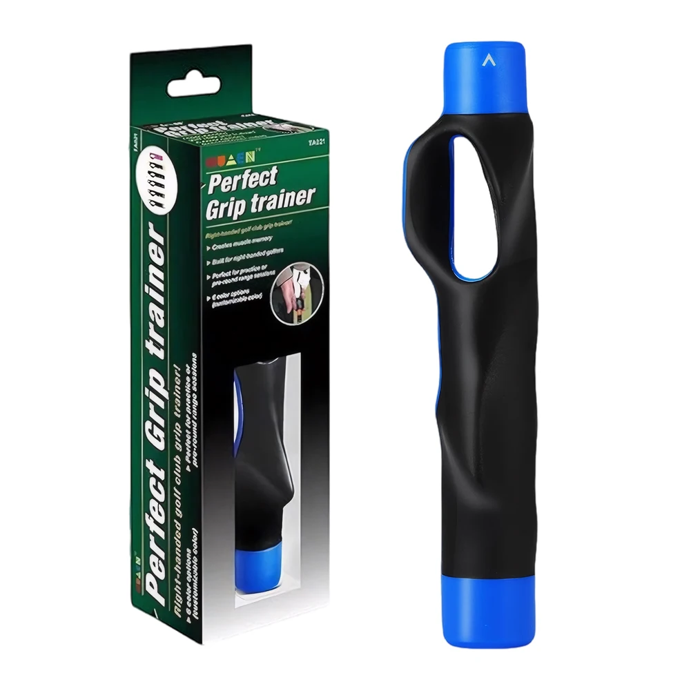 مساعد تدريب الجولف يعزز قوة القبضة، مجموعة قبضة الجولف تساعد على التدريب على وضع اليد الصحيح، مقابض نادي الجولف لجميع مستويات اللعب #1