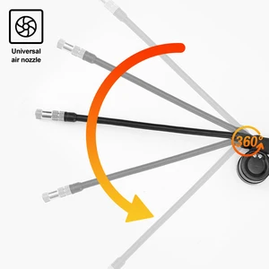 X-TIGER 300psi مضخة هواء دراجة محمولة ذات ضغط عالي مع مقياس للشوكة والتعليق الخلفي ، ممتص الصدمات الجبلية أعلى 6 مبيعات إطار تعليق كامل 26 - رقم 5