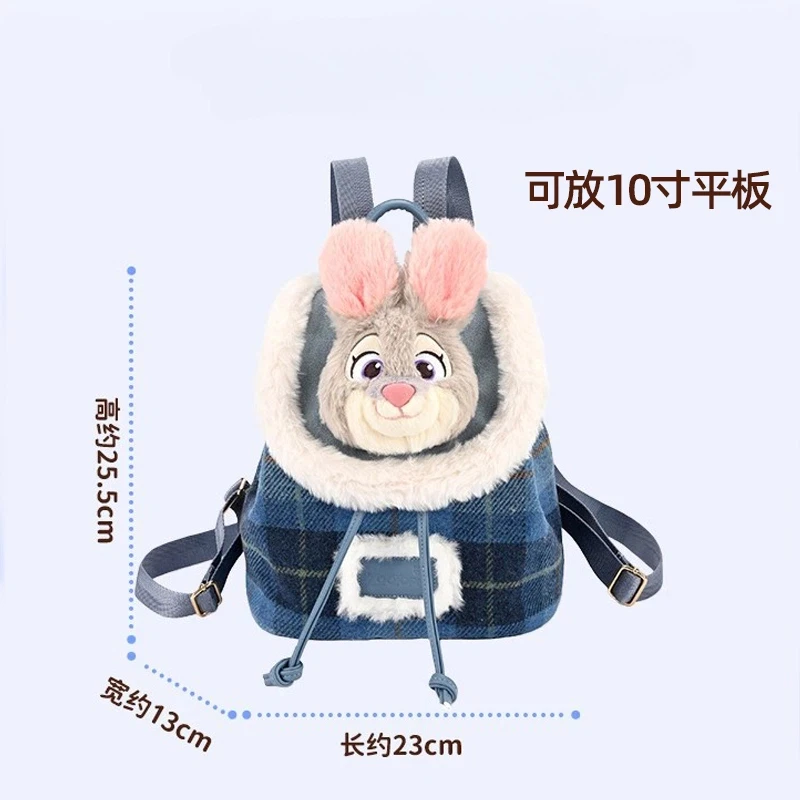 جديد في المخزون Zootopia الطرفية أفخم ظهره دمية ثلاثية الأبعاد الكرتون لطيف جودة عالية موضة حقيبة عادية هدية عيد ميلاد لصديق