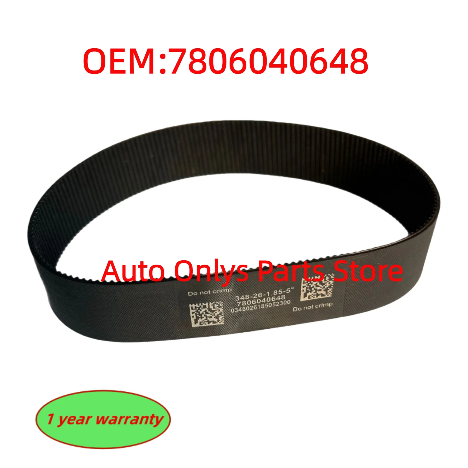 

1pc ​7806040648 New High Quality Electric Steering Rack Belt for Cadillac XTS Opel Astra 2018 348-26-1.85-5° HEE4169RM