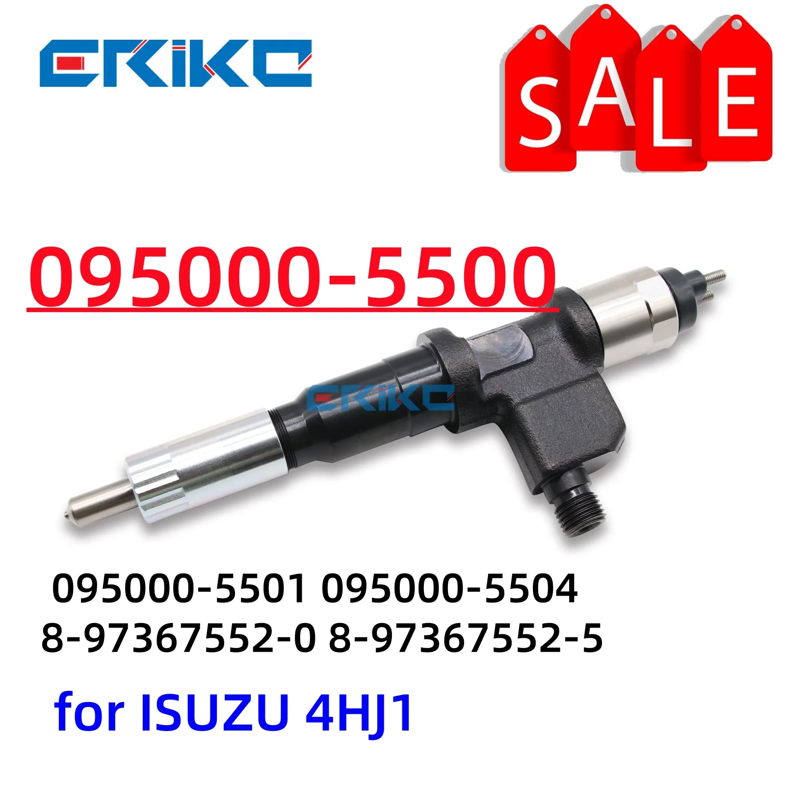 

ERIKC 095000-5500 Diessel Injector 095000-5501 095000-5504 8-97367552-0 8-97367552-5 8-97367552-6 8-97367552-0 for ISUZU 4HJ1