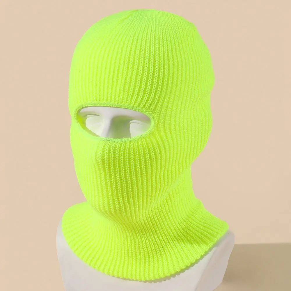Winter-Balaclava mit Ohrenschutz, 1-Loch-Mütze, Schal, Vollgesichtsmaske, Damen-Wintermütze, Herren-Beanie, Strickmützen – Detail 6