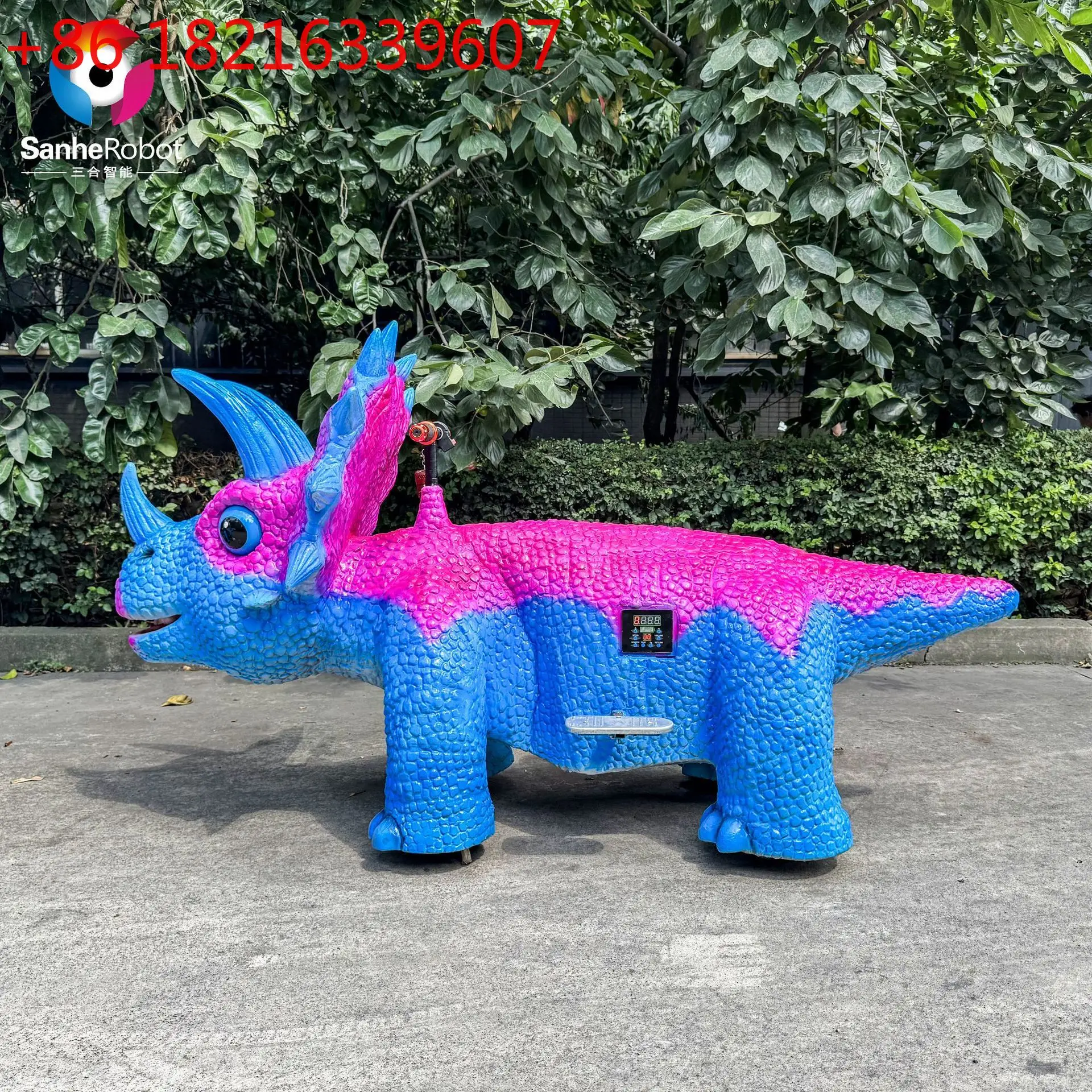 YAO walking car wholesale cartoon animal coin stroller outdoor park facilities manufacturer