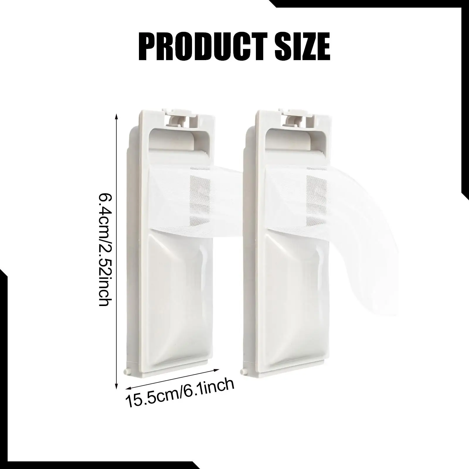PP Plastic Washer Lint Filter Dust Net Efficient Filtration Waste Filter Parts for JW-K45M JW-C55D Washing Machine Spare