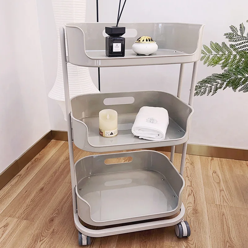 Simplicity Barber Beauty Salon Furniture Decor Aesthetic Storage Trolley Cart Auxiliary Muebles Belleza Hairdresser Wheels