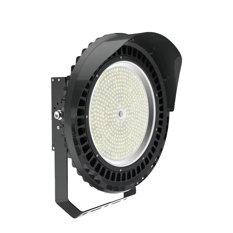 1000W Outdoor Waterproof LED Stadium Light High Pole Square Pier Lighting for Garden Aluminum Lamp Body SMD Chip 500W Power