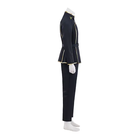 Anime Code Geass Cosplay Lelouch Lamperouge Costume Ashford Academy School Uniform Halloween Carnical Mens Dress Up