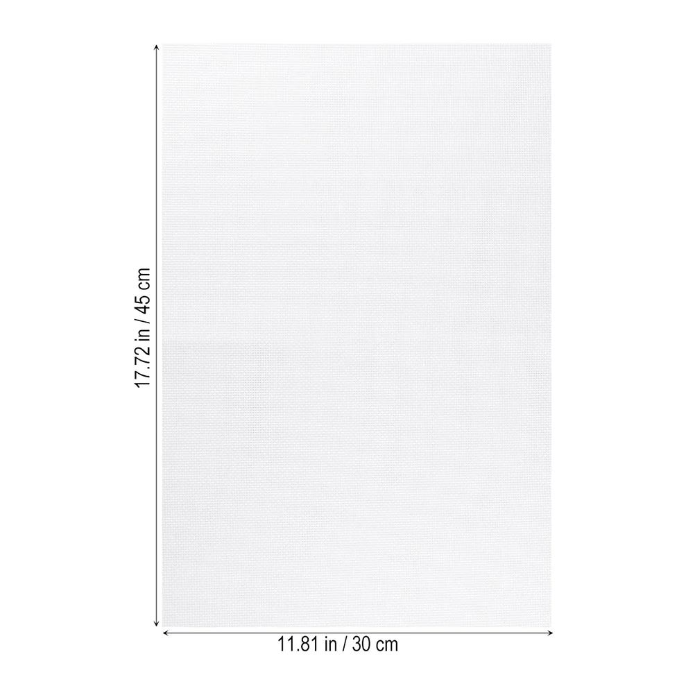 

3 pcs Cross Stitch Cloth Cotton White Fabric For Diy Embroidery Crafts Curtains Pillows Tablecloths Needlework Supplies