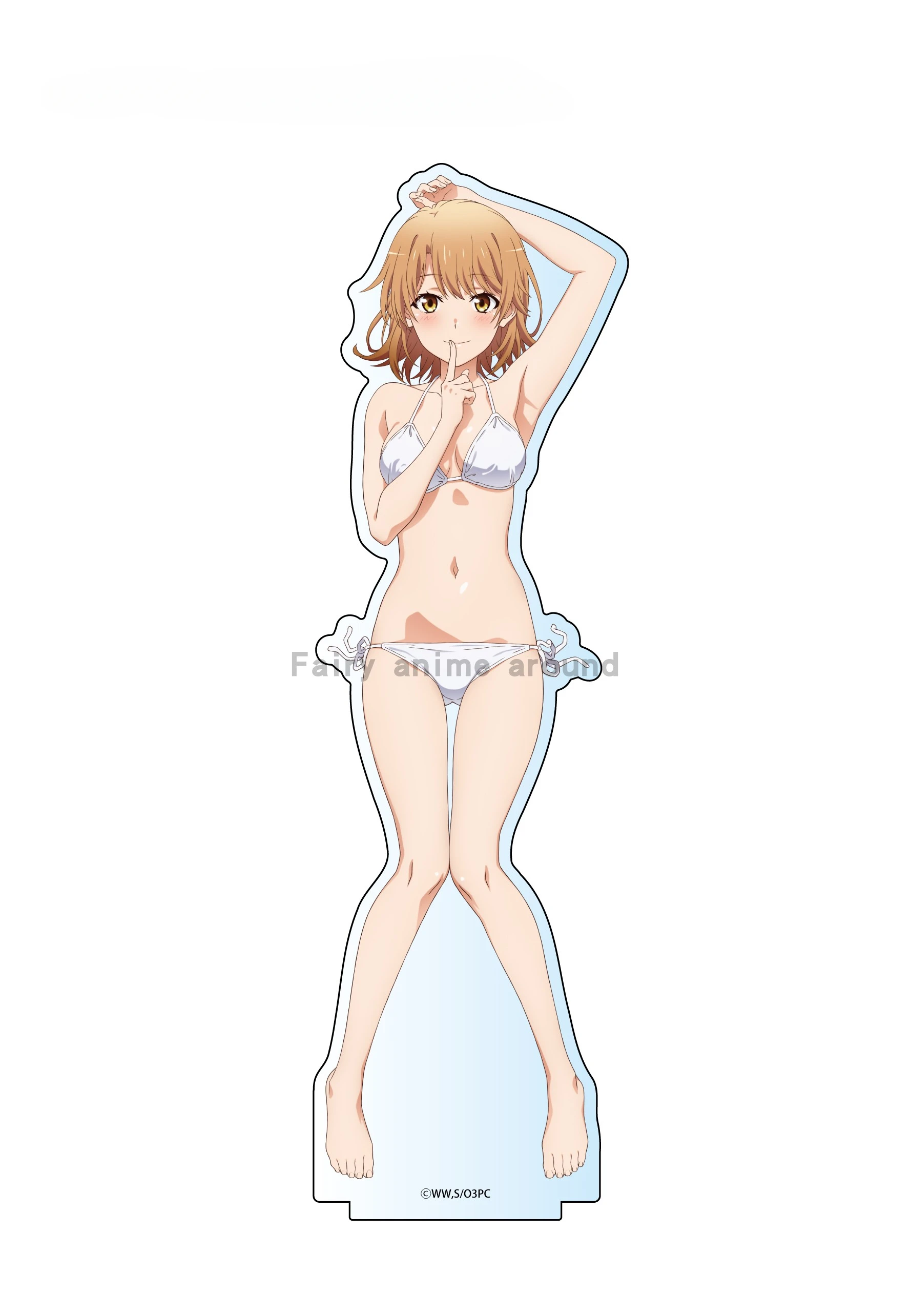 Jeu Yukinoshita Yuk37Yuigahama Yui Isshiki Iroha Acrylique Stand Butter Anime Figure Modèle Cosplay Jouet pour Cadeau