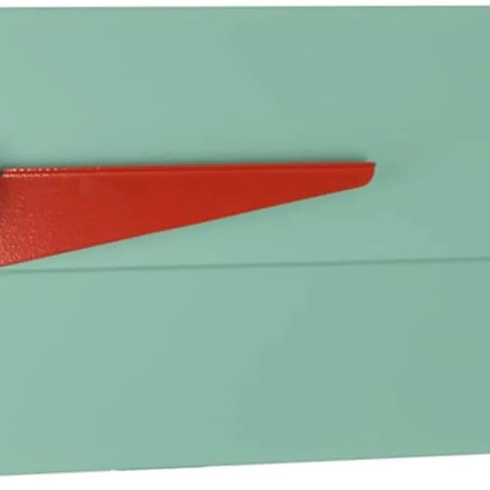 

Mid-Century Modern Mailbox by Modbox USA - Satin Green, Solid Color Curbside Design